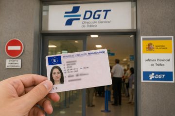 Обмен украинских прав в Испании